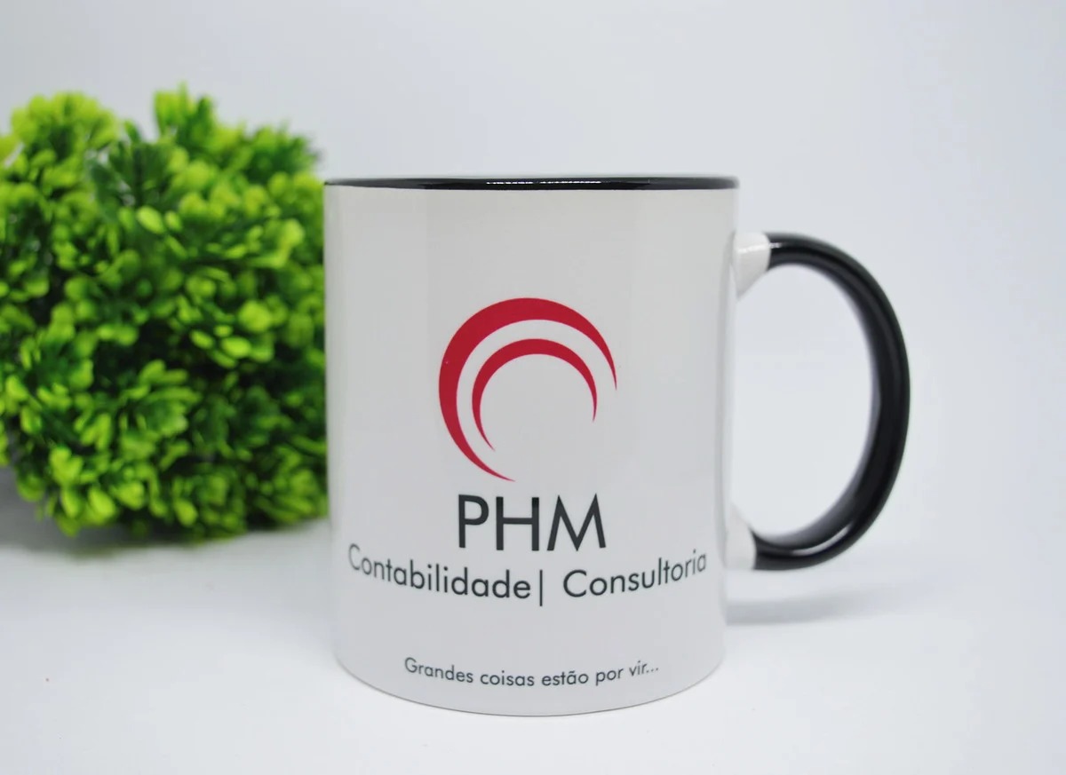 Caneca esmaltada personalizada